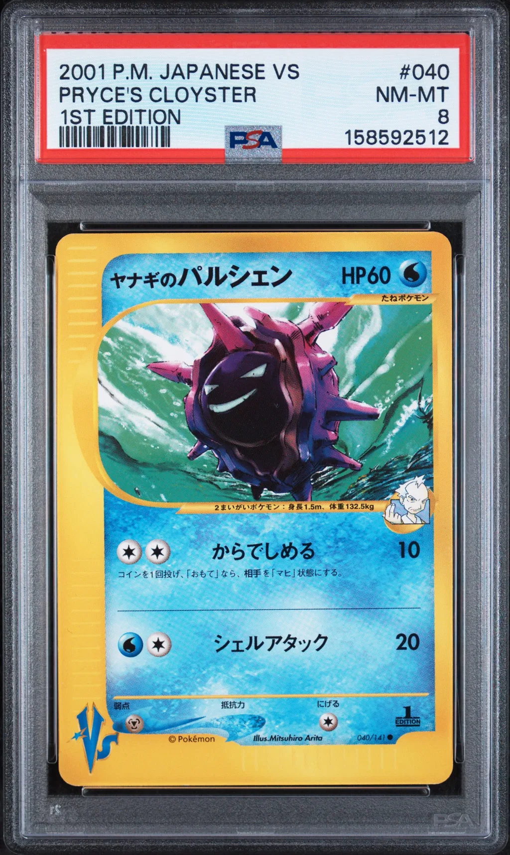 Pryce's Cloyster card artwork