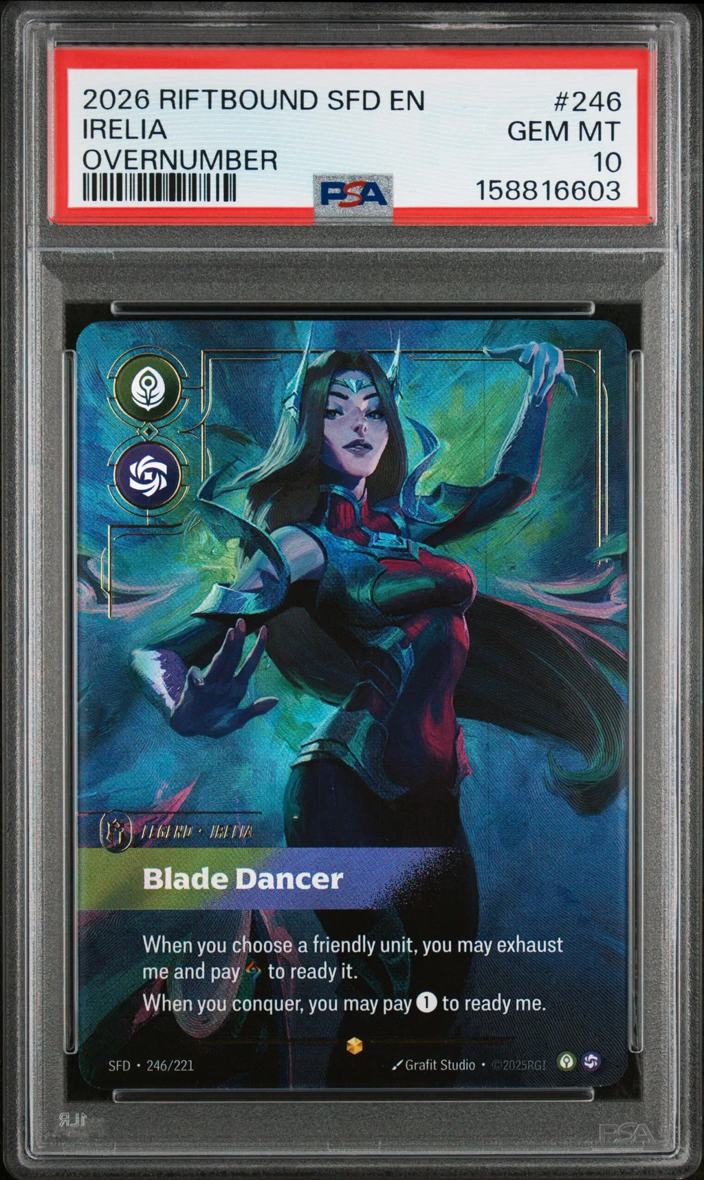 Irelia - Blade Dancer card artwork