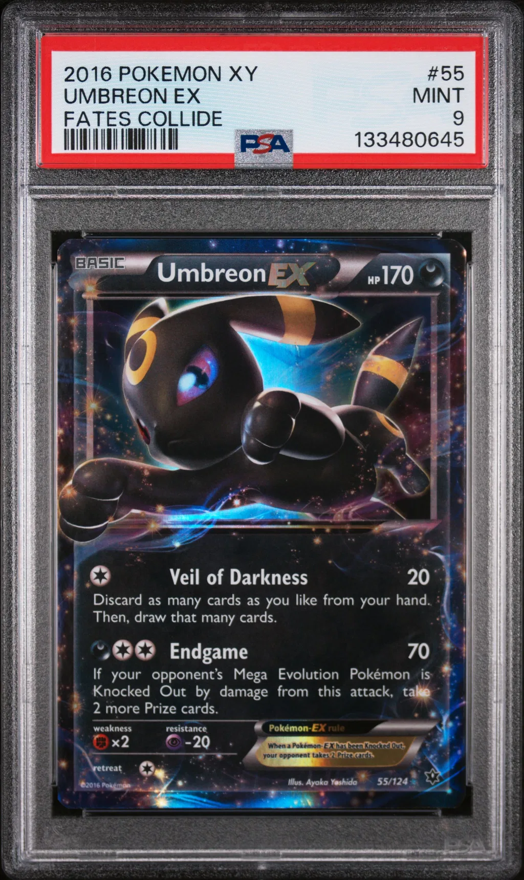 Umbreon EX card artwork