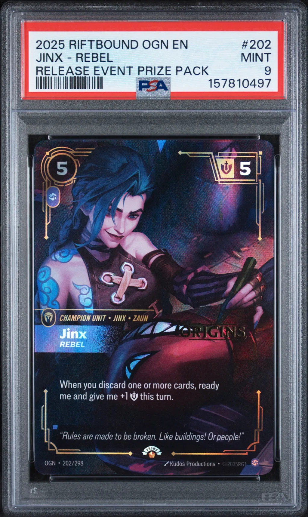 Jinx - Rebel card artwork