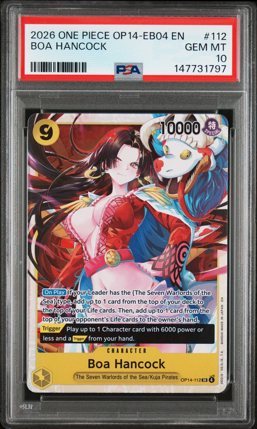Boa Hancock card artwork
