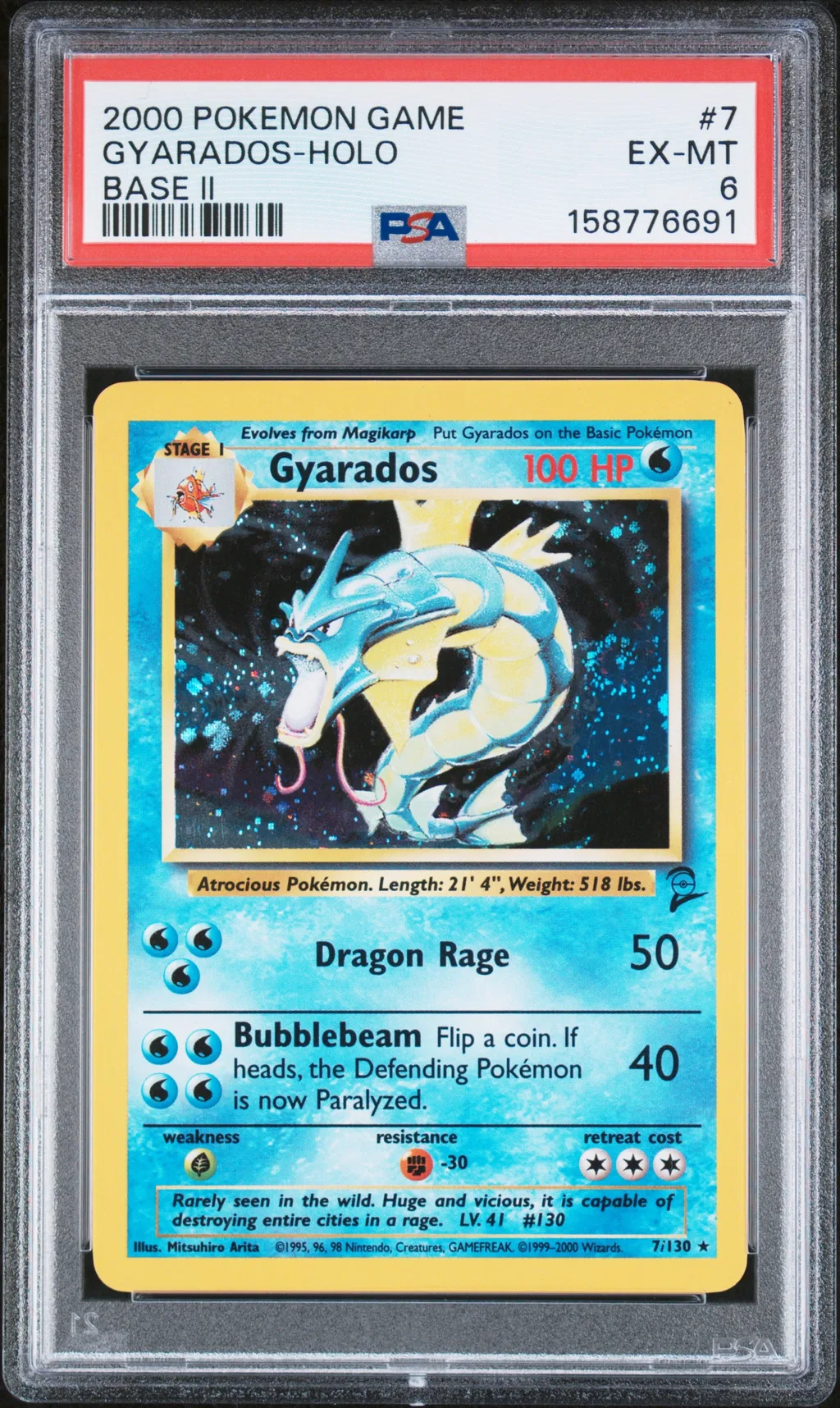 Gyarados-Holo card artwork