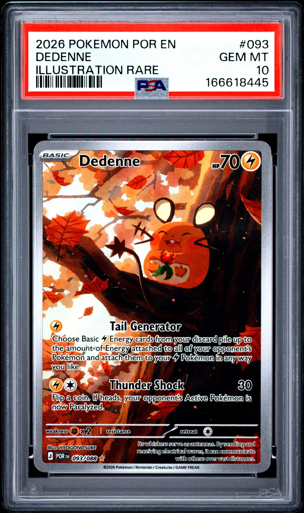 Dedenne card artwork