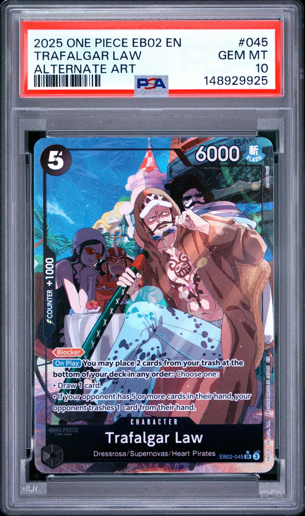 Trafalgar Law card artwork