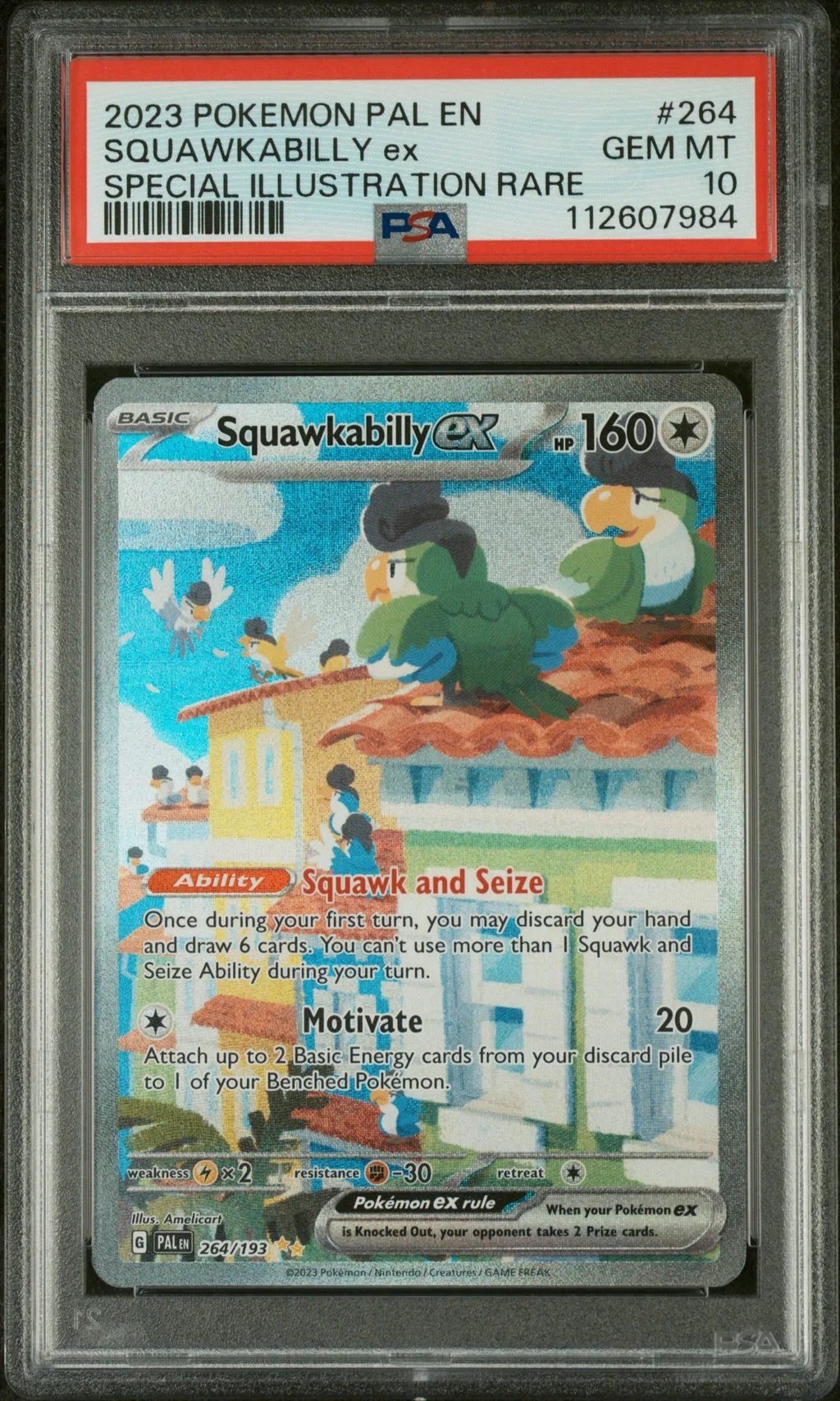 Squawkabilly EX card artwork