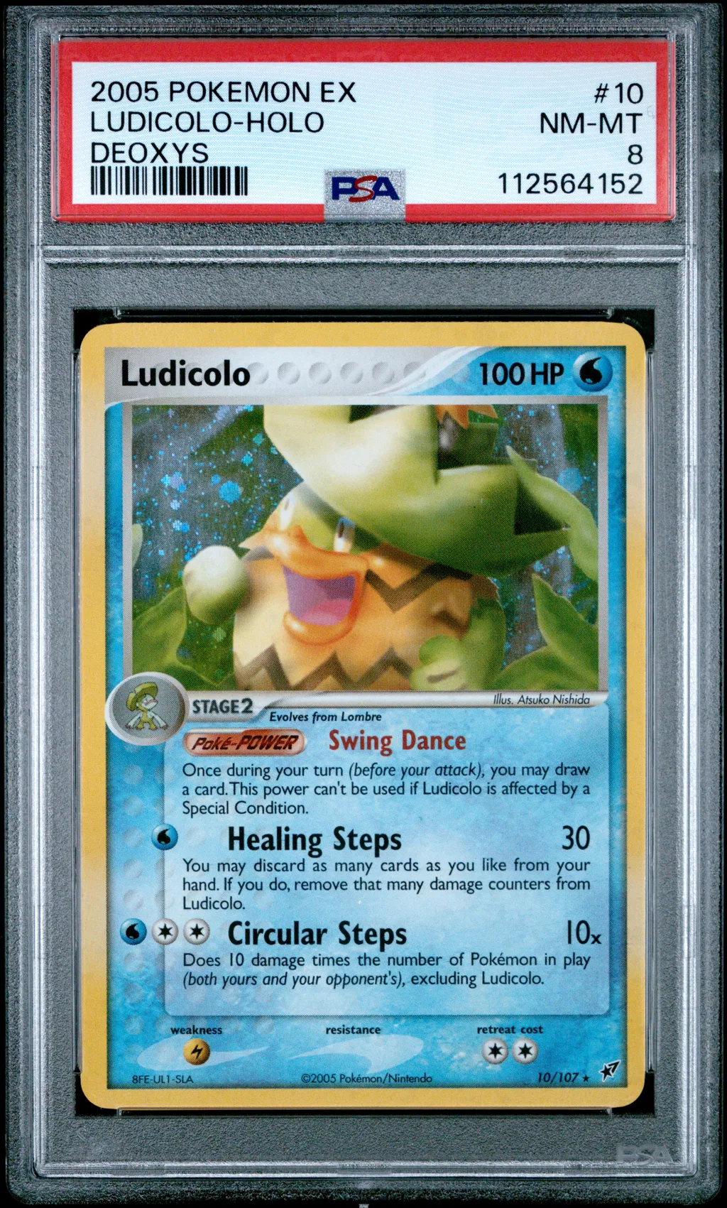 Ludicolo card artwork