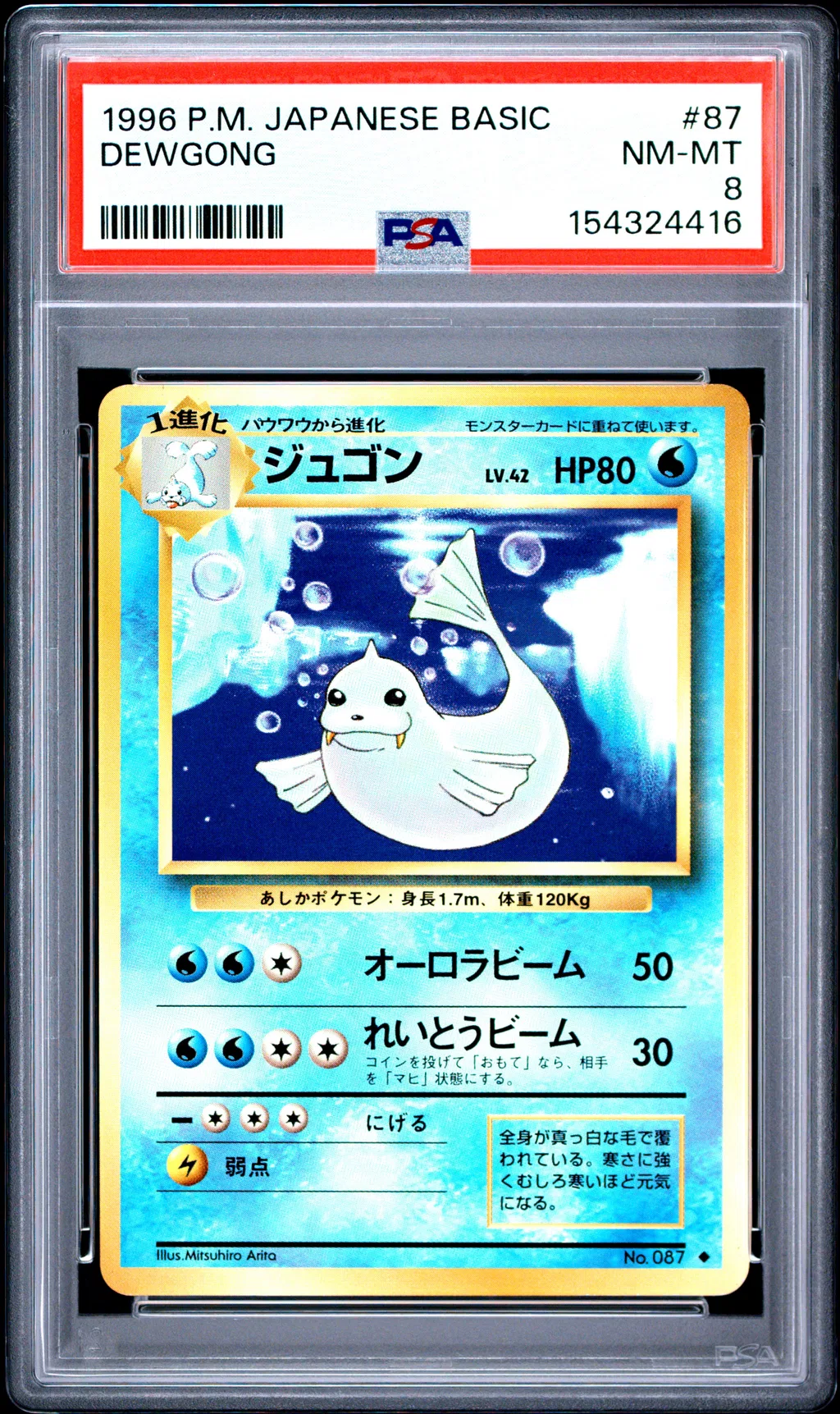 Dewgong card artwork