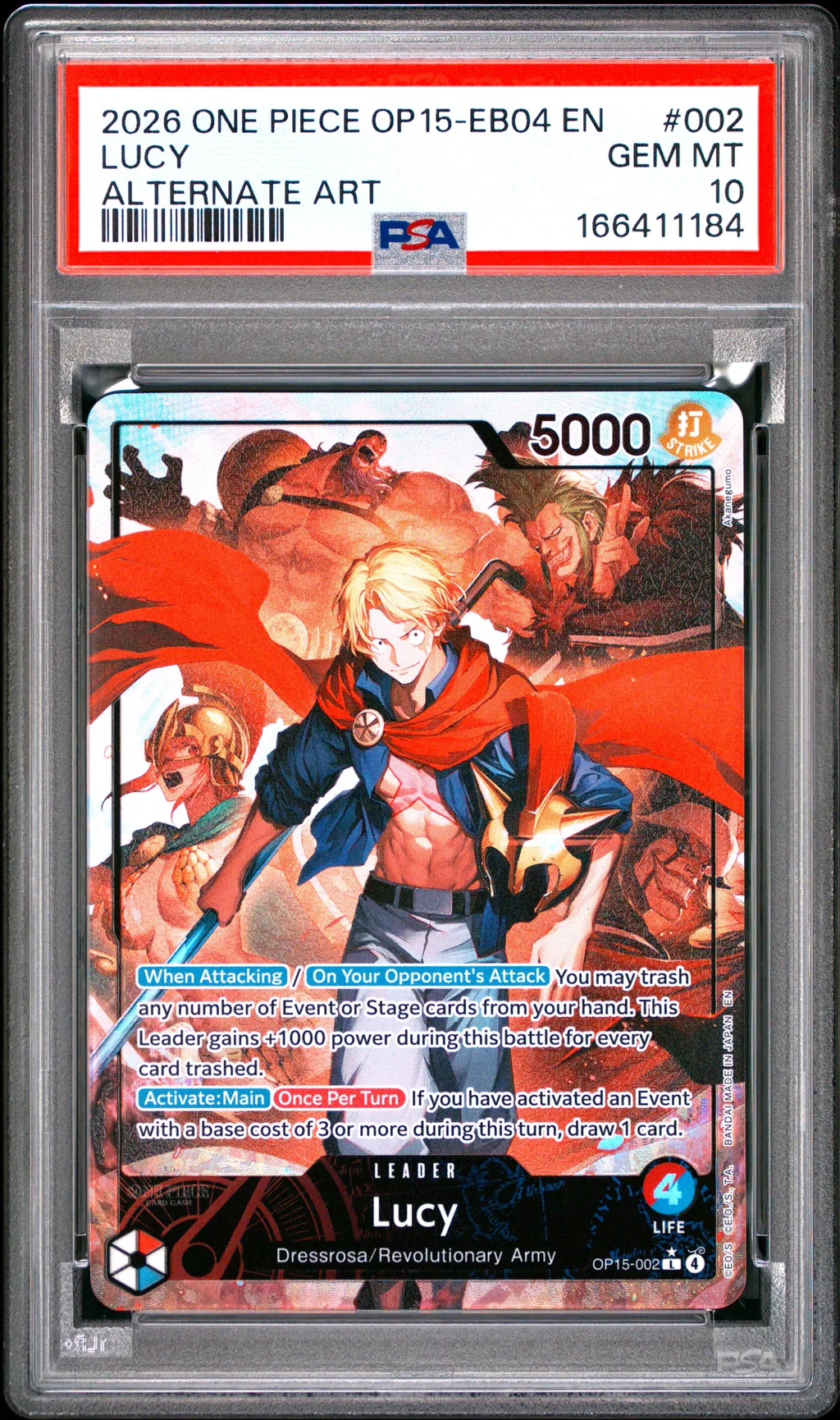 Lucy card artwork