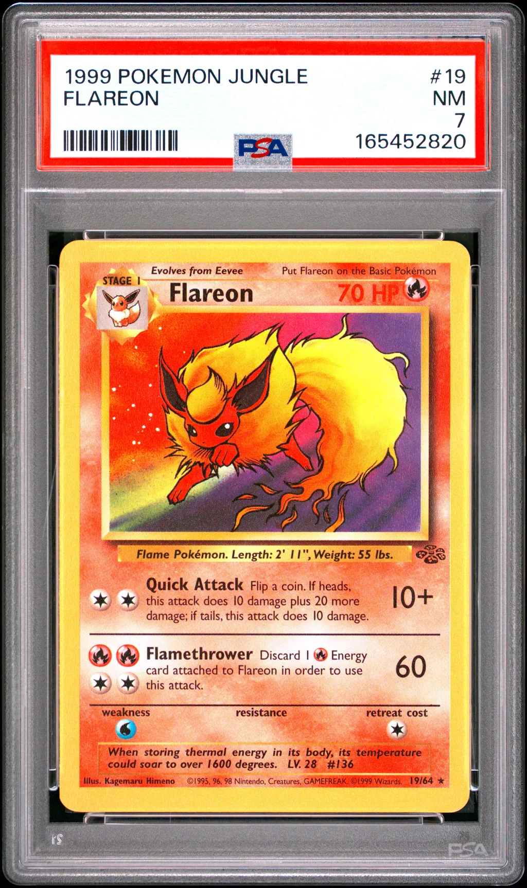 Flareon card artwork