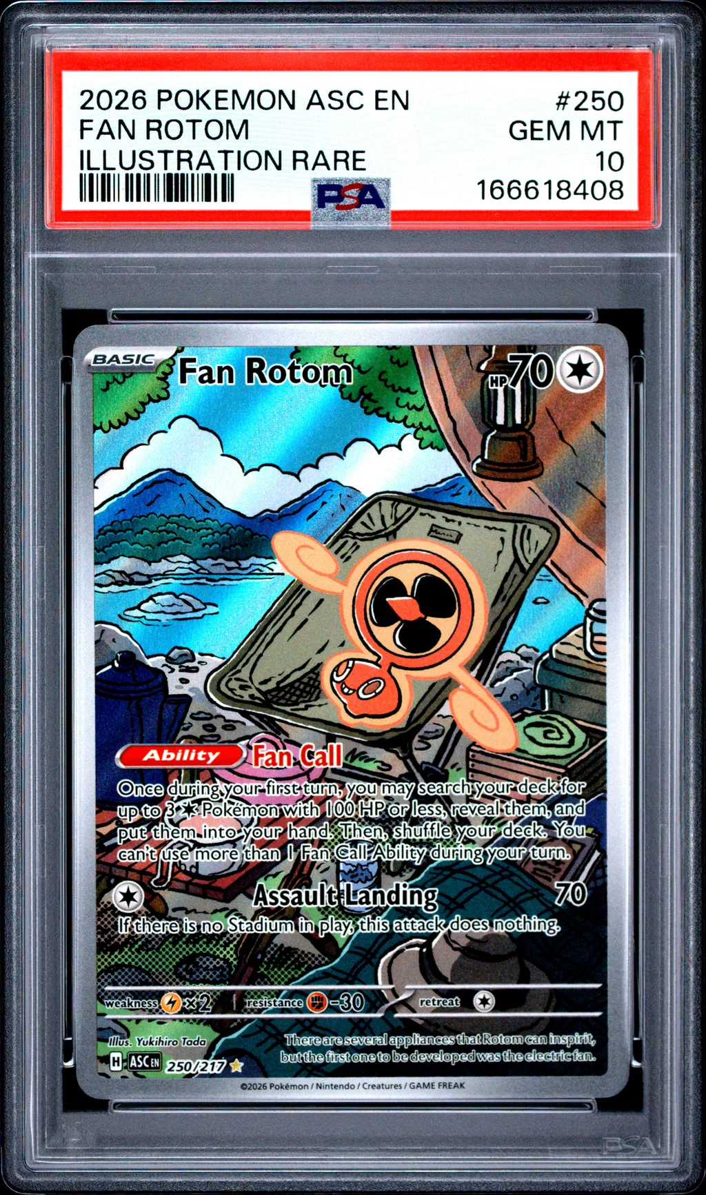 Fan Rotom card artwork