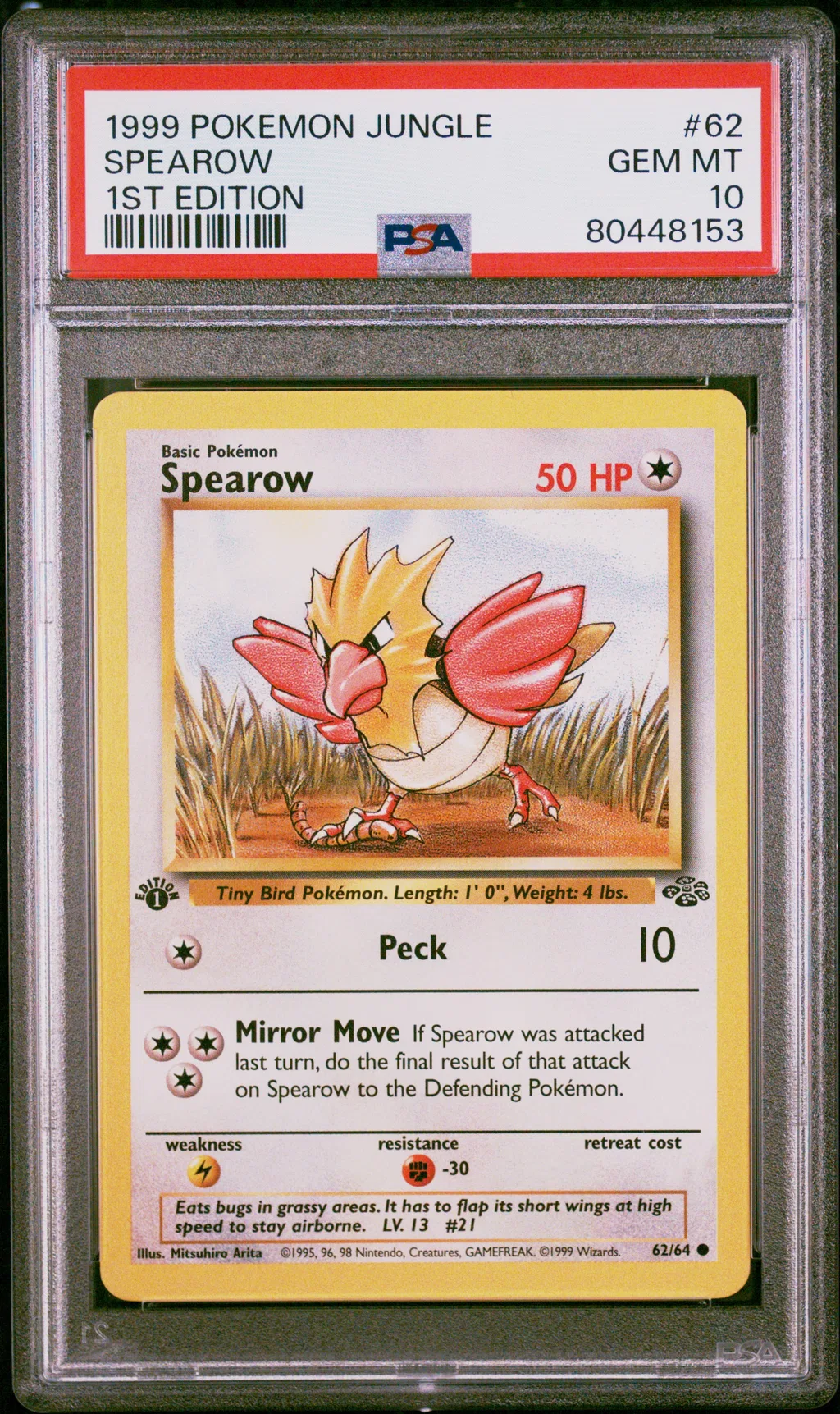 Spearow card artwork