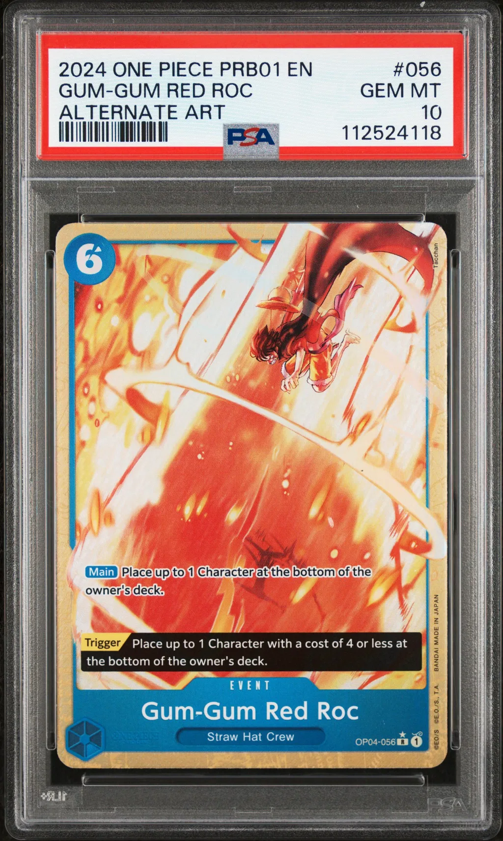 Gum-Gum Red Roc card artwork