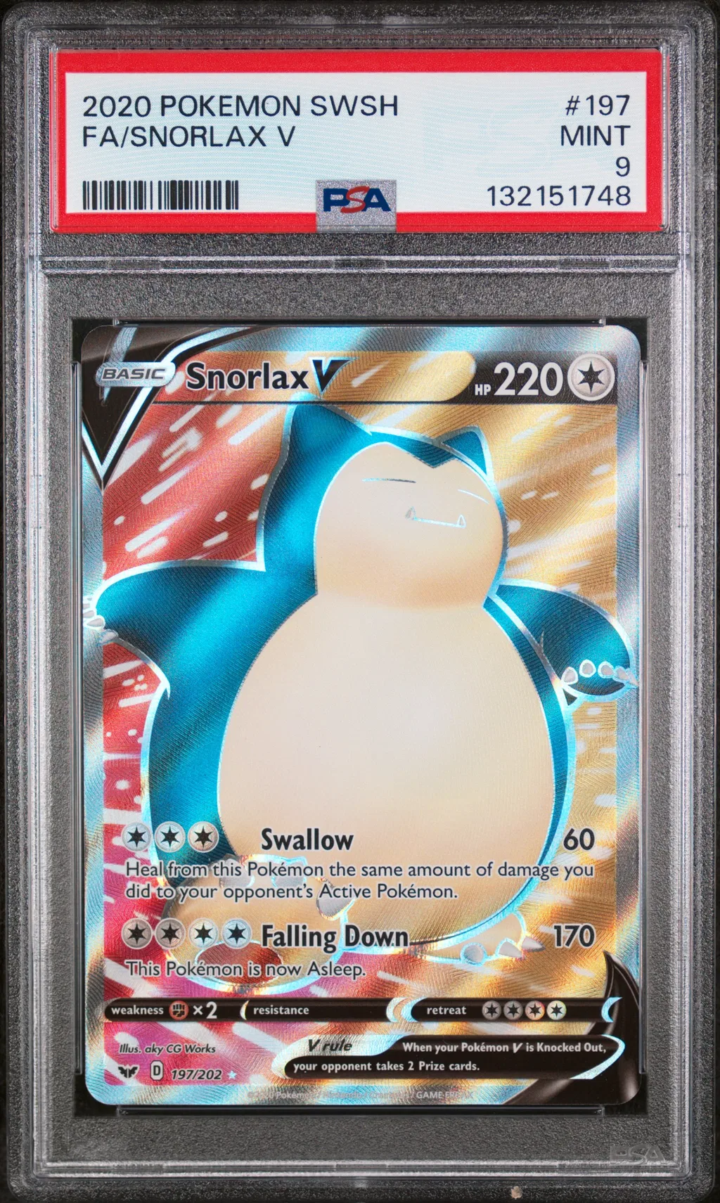 Full Art/Snorlax V card artwork