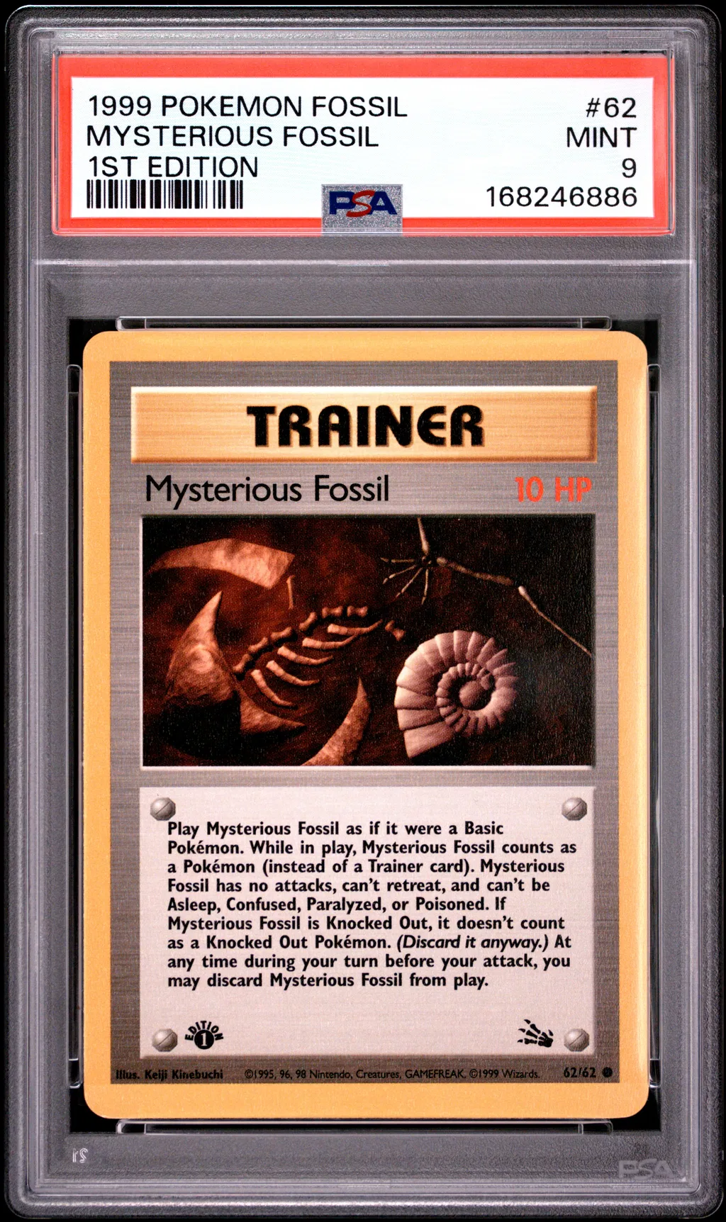 Mysterious Fossil card artwork