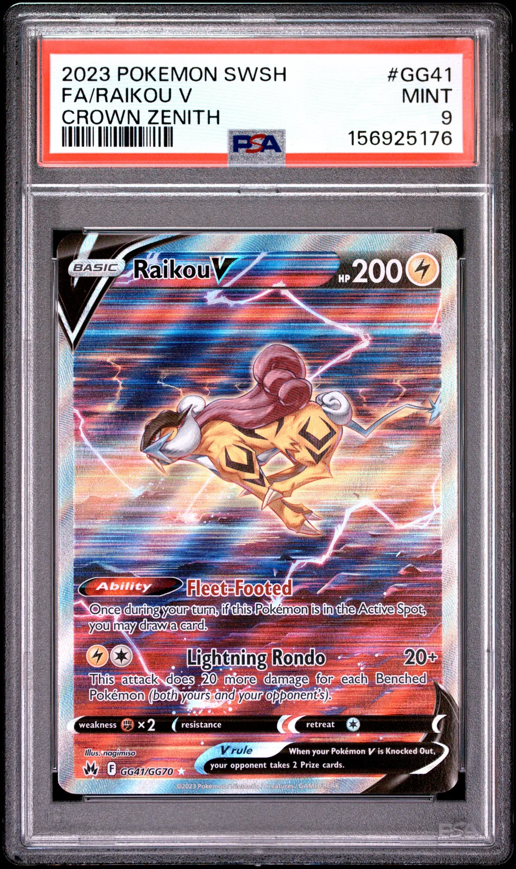 FA/RAIKOU V card artwork