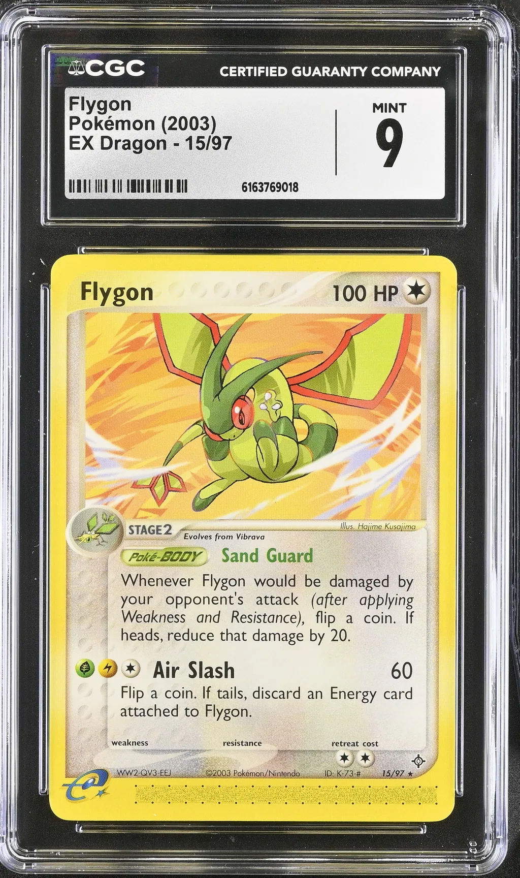 Flygon card artwork