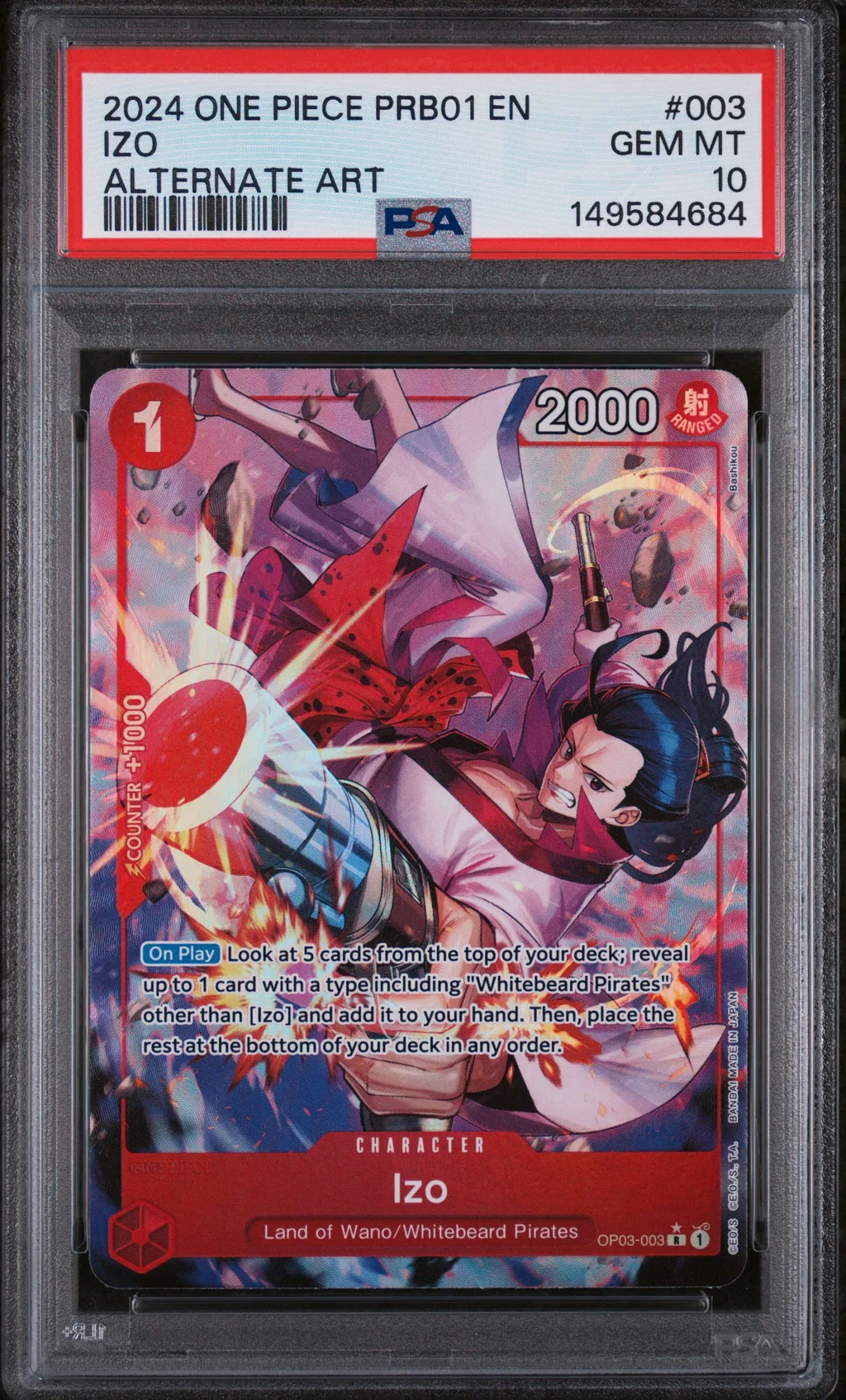 Izo card artwork