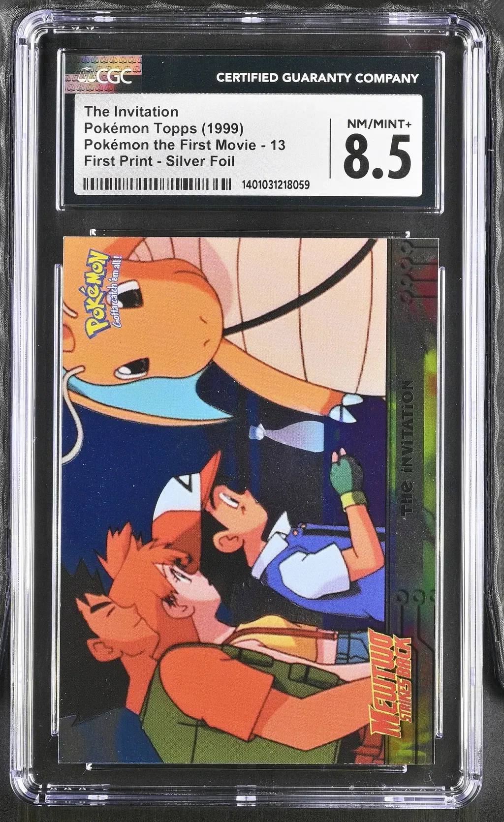 1999 #13 The Invitation CGC 8.5 Pokemon The First Movie - English