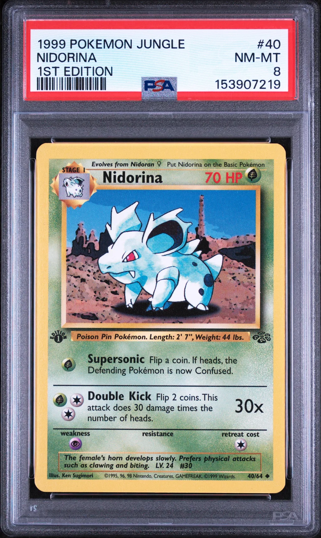 Nidorina card artwork