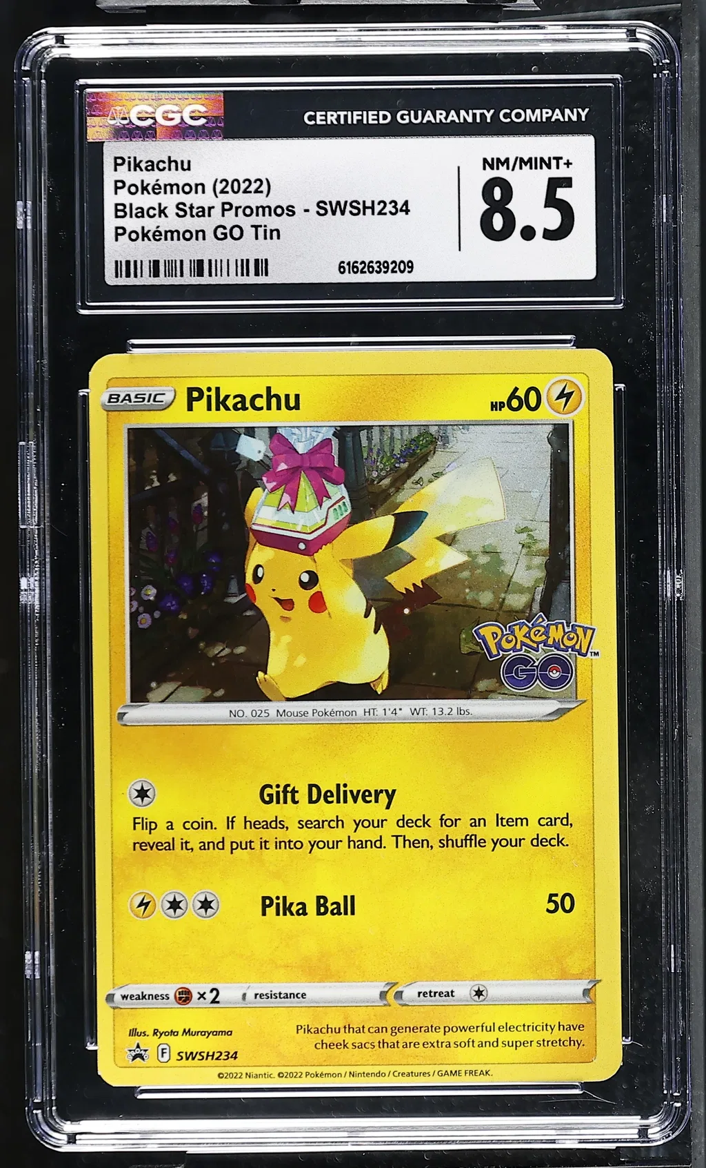 Pikachu card artwork