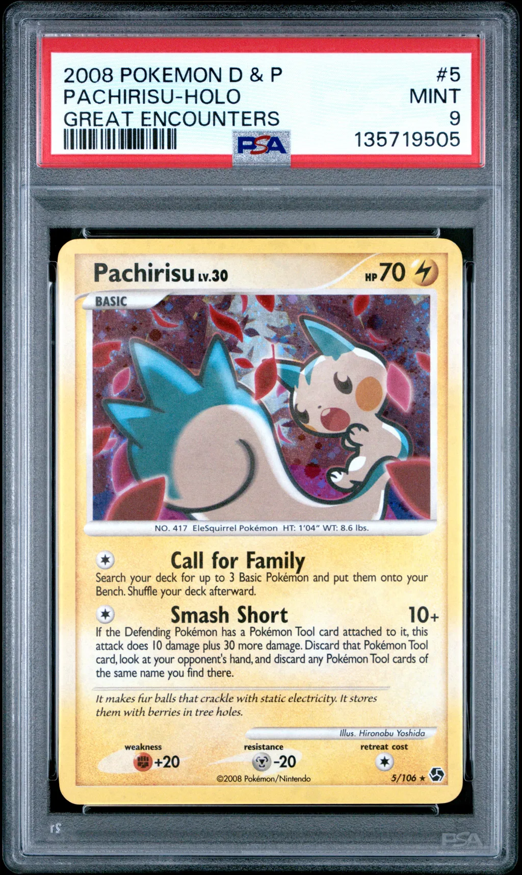 PACHIRISU-HOLO card artwork