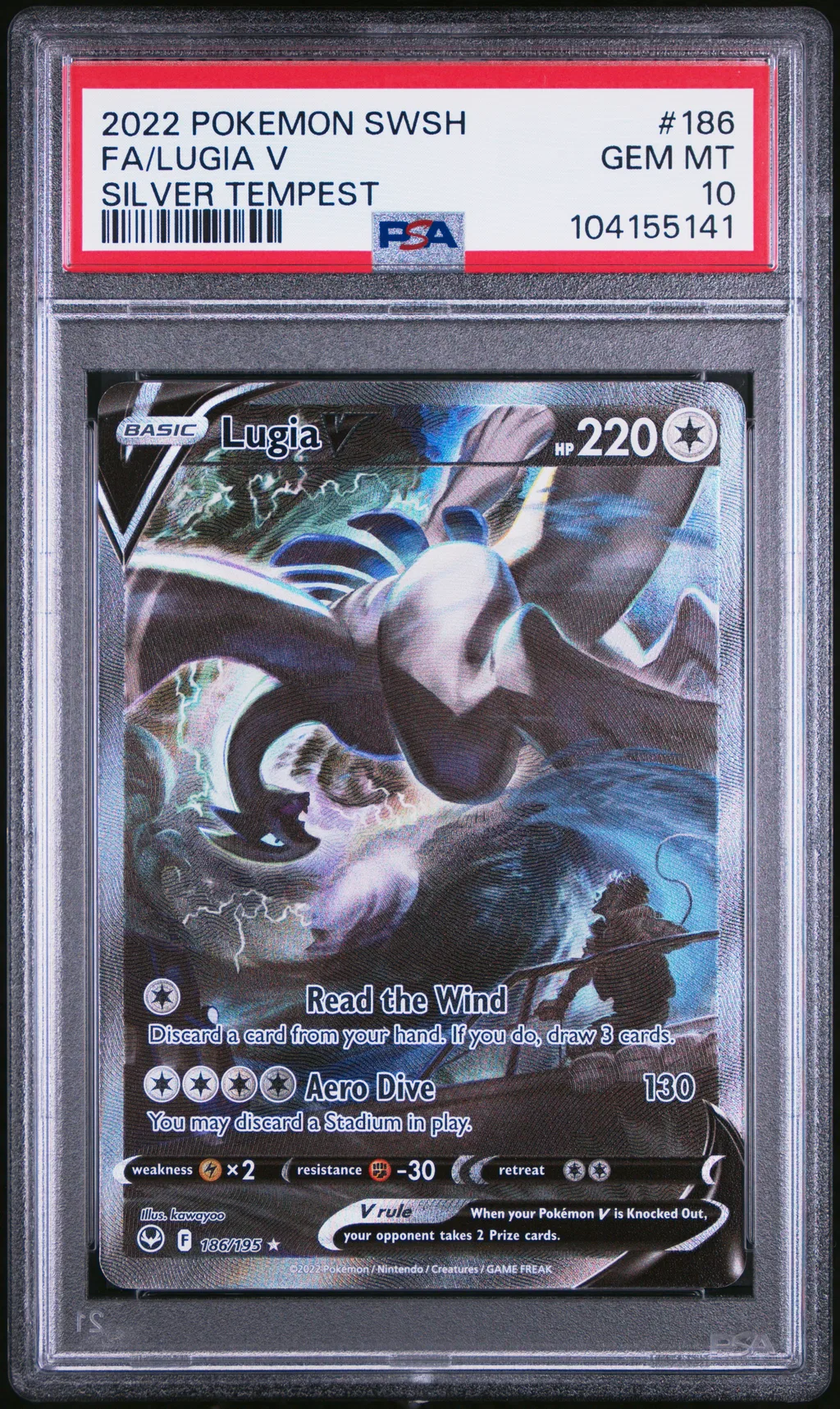 Full Art/Lugia V card artwork
