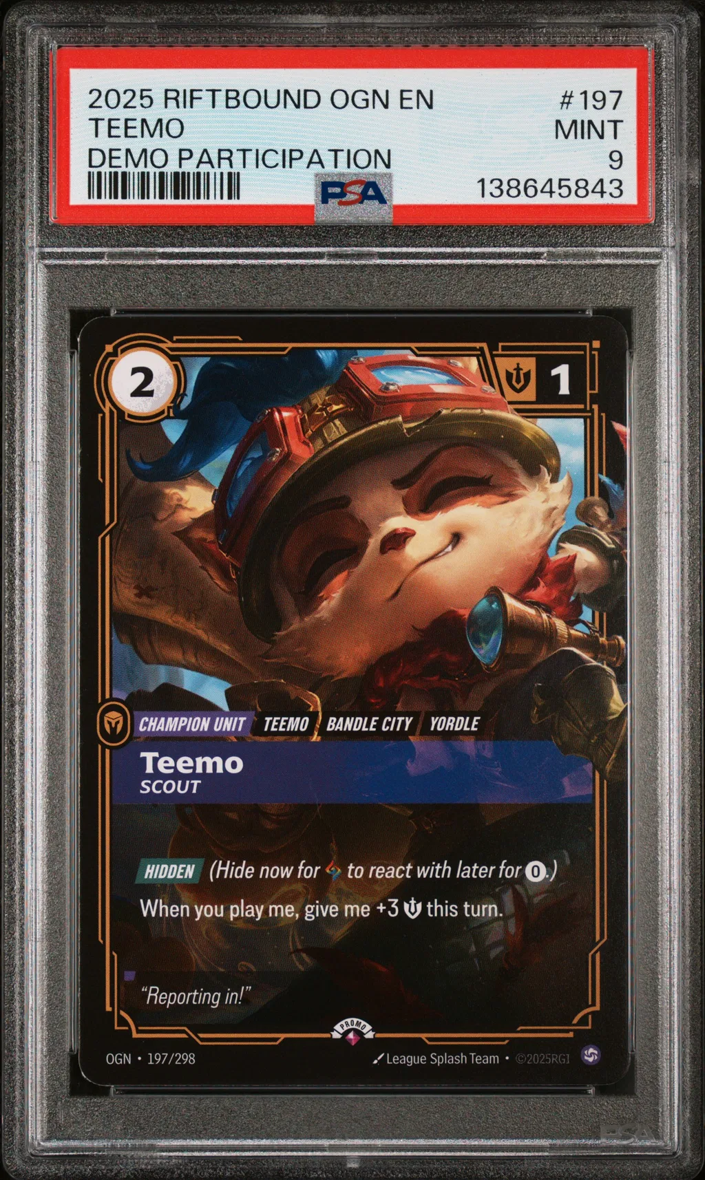 Teemo - Scout card artwork