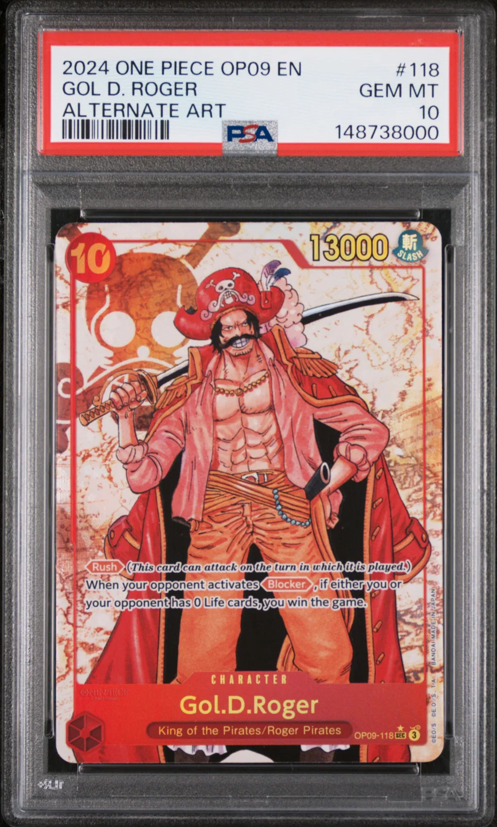 Gol D. Roger card artwork