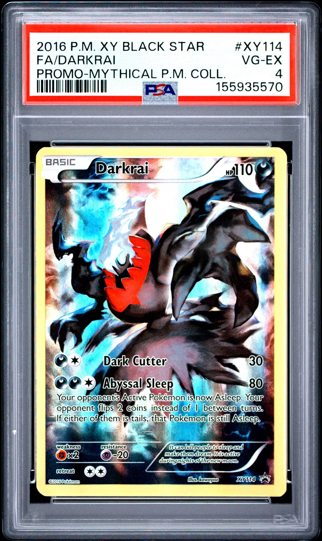 Full Art/Darkrai card artwork