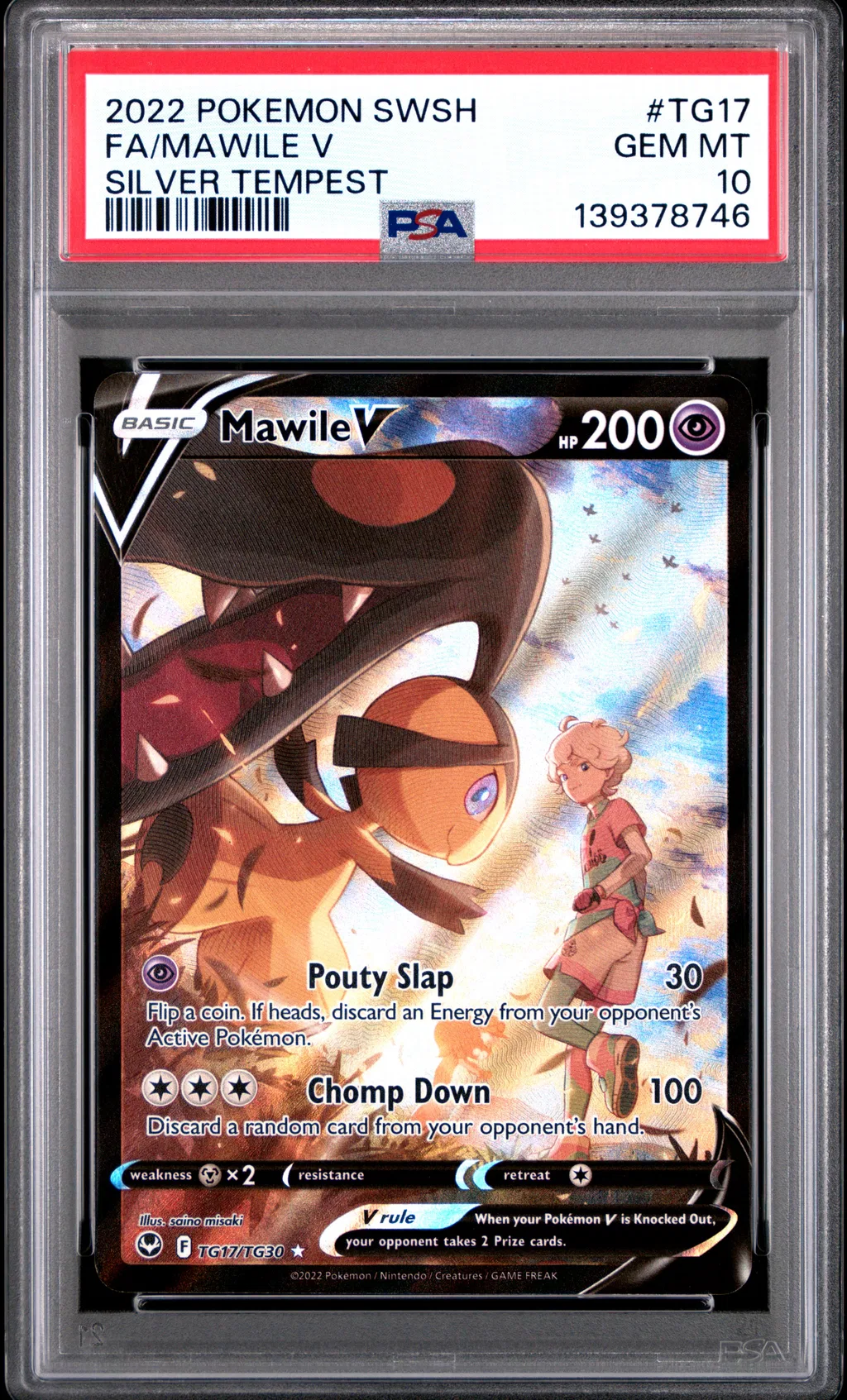 Full Art/Mawile V card artwork