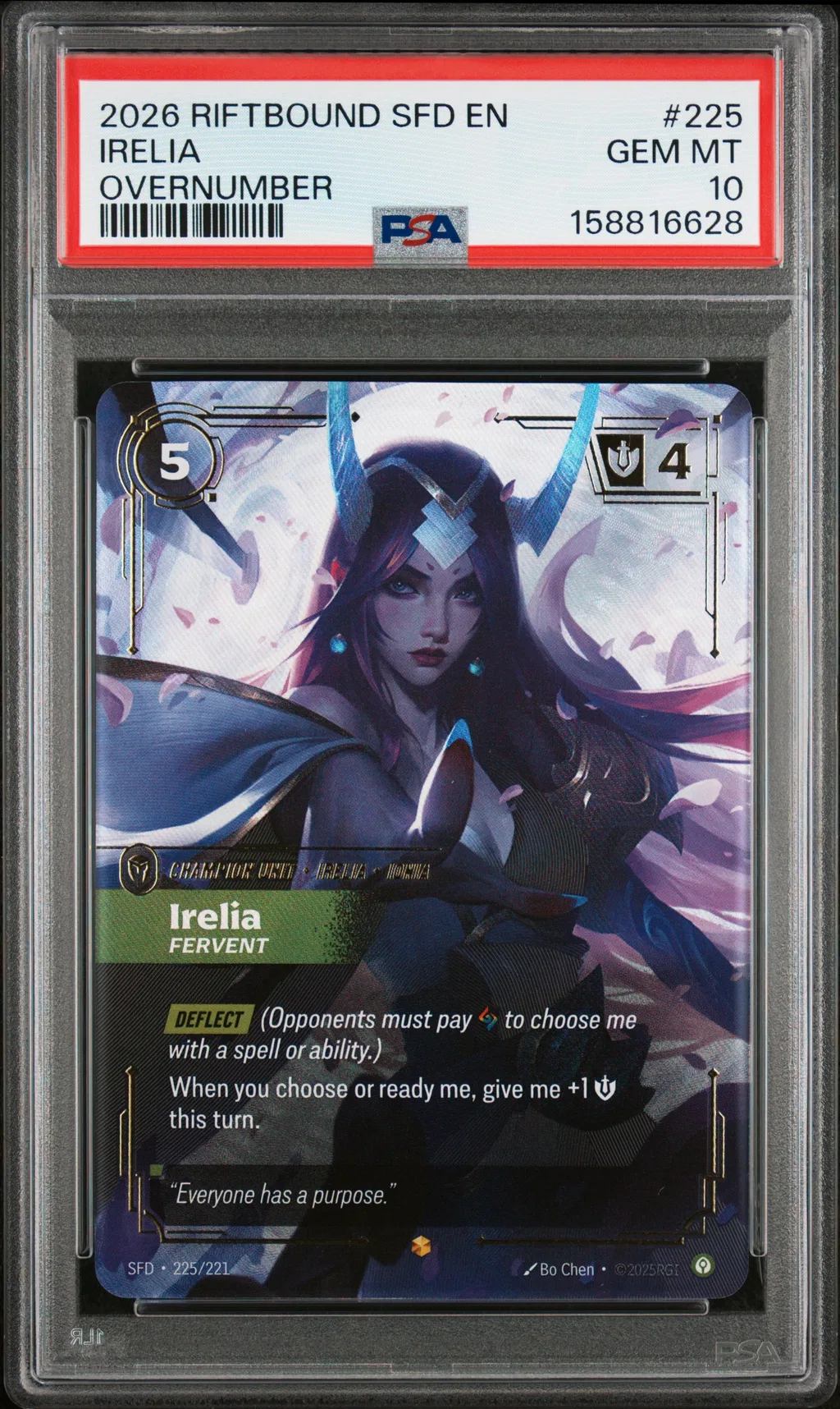 Irelia - Fervent card artwork