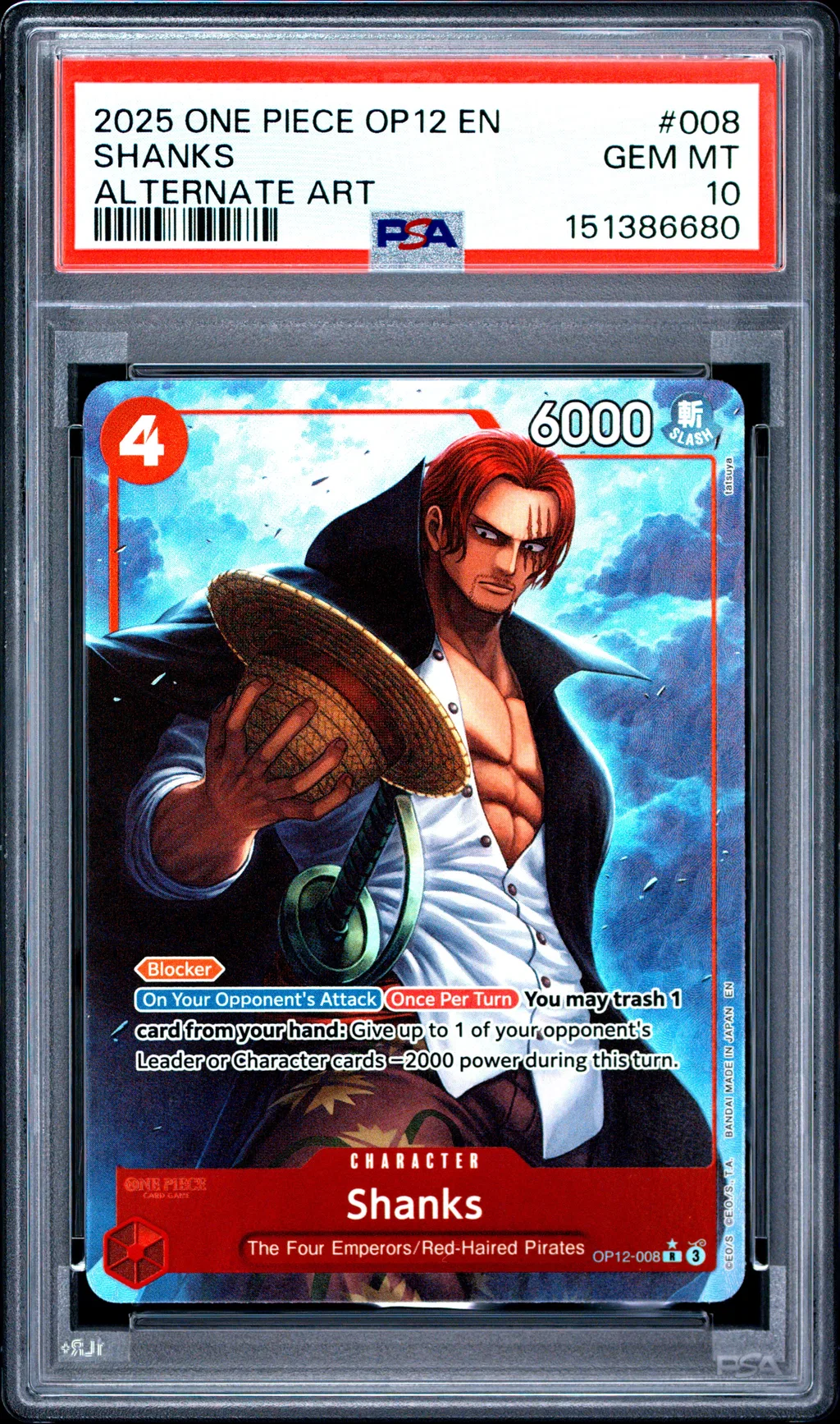 Shanks card artwork