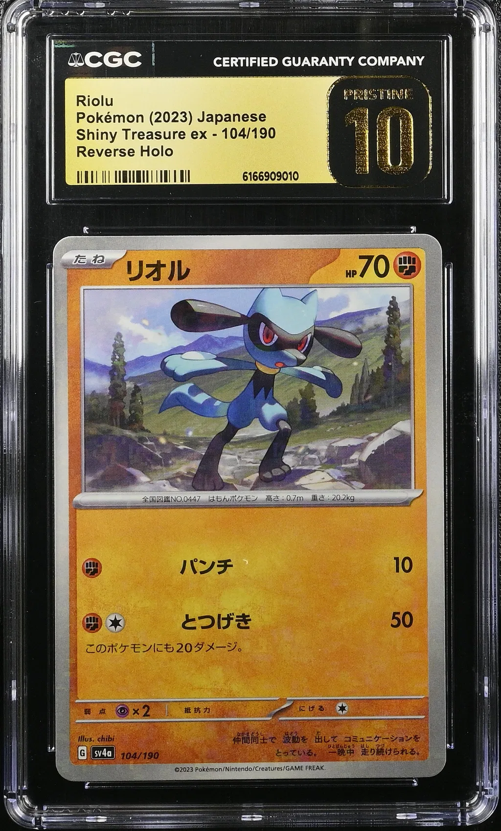 Riolu card artwork