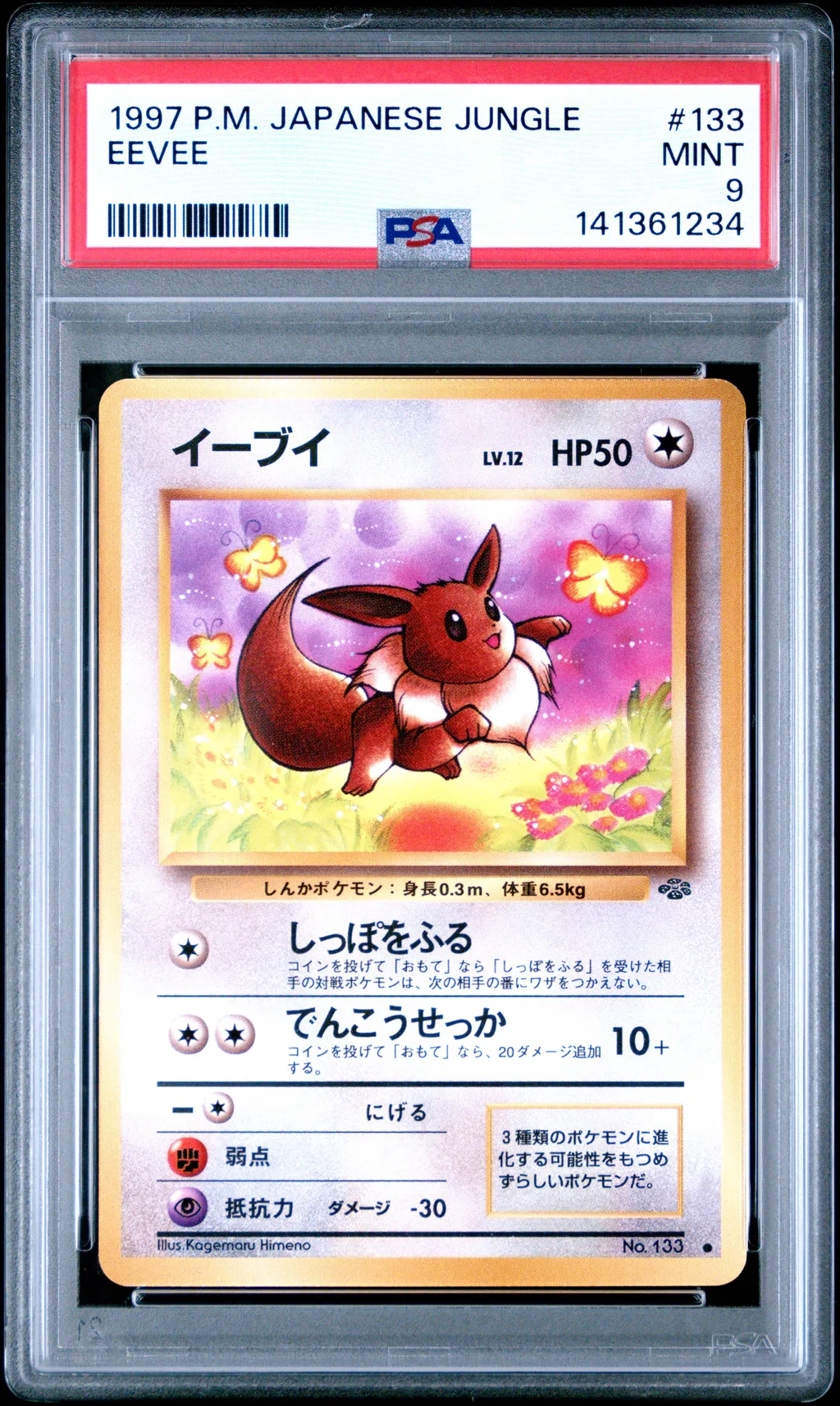 Eevee card artwork