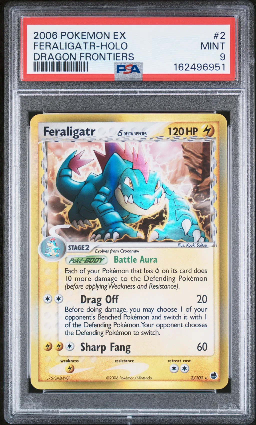 Feraligatr-Holo card artwork