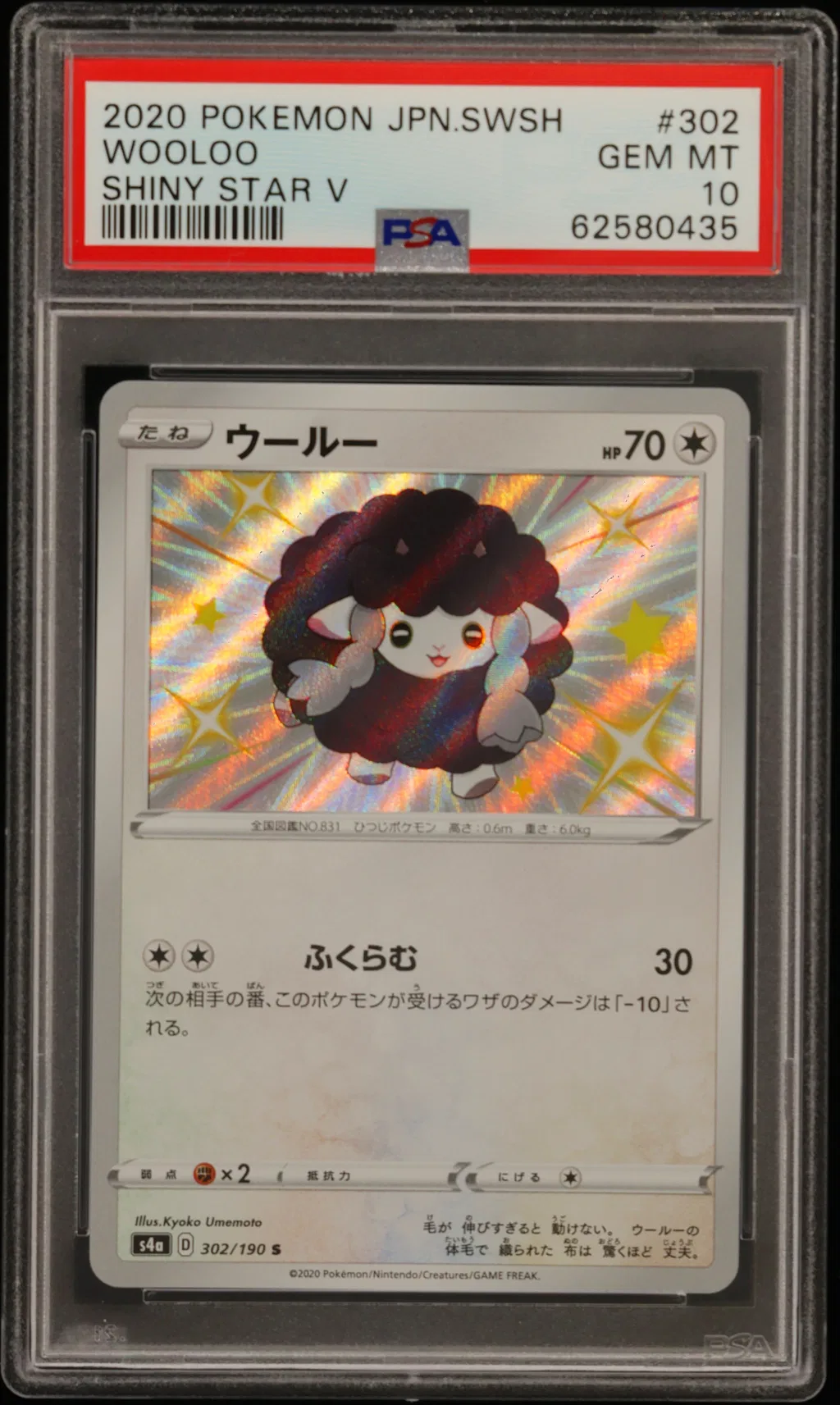 Wooloo card artwork