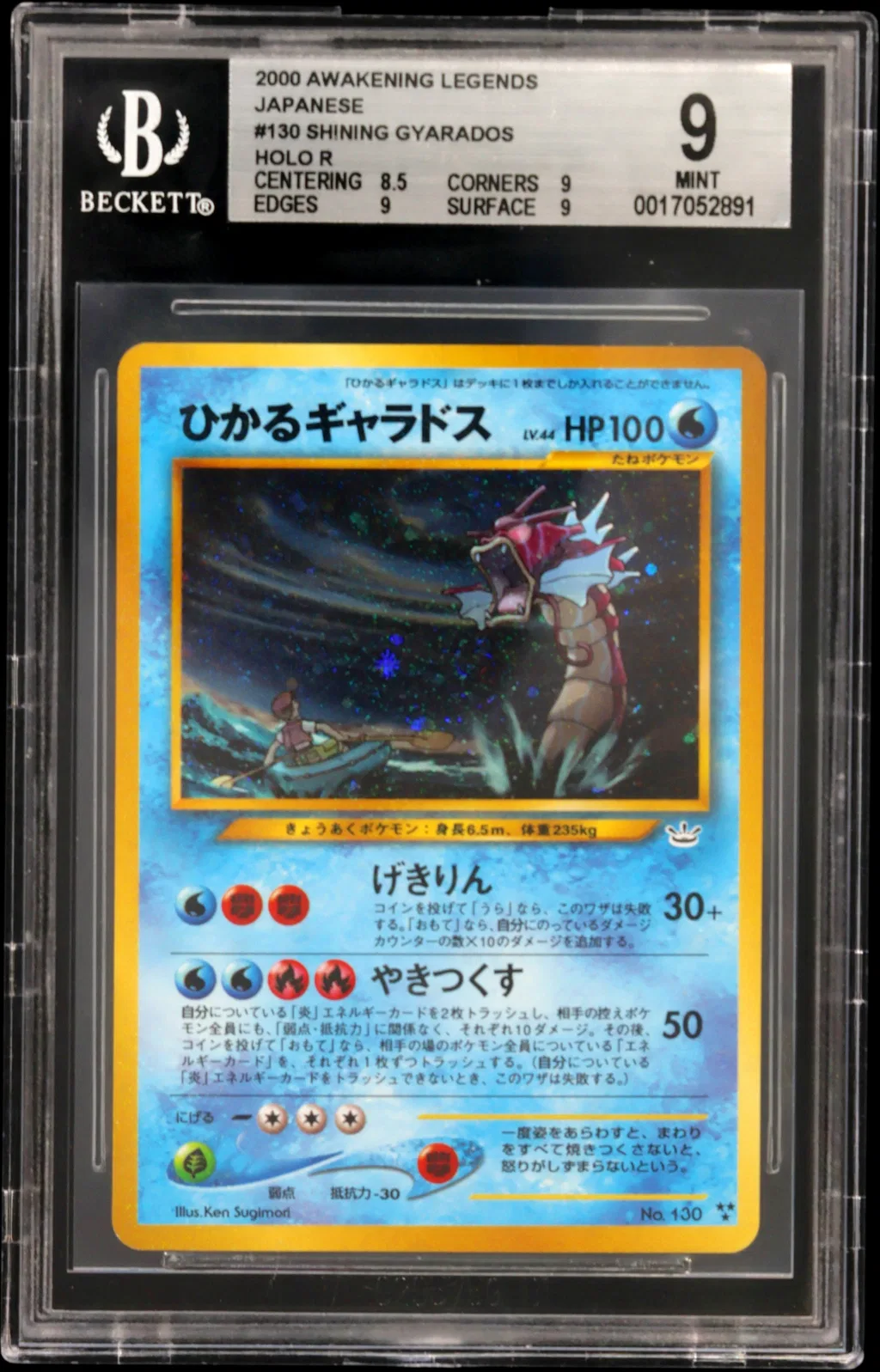 Shining Gyarados-Holo card artwork