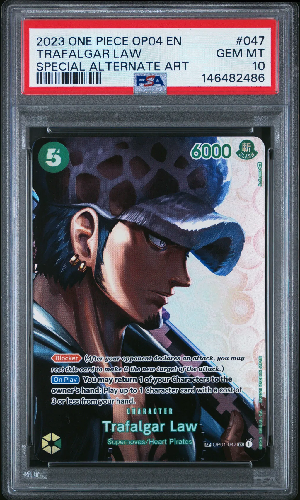 Trafalgar Law card artwork