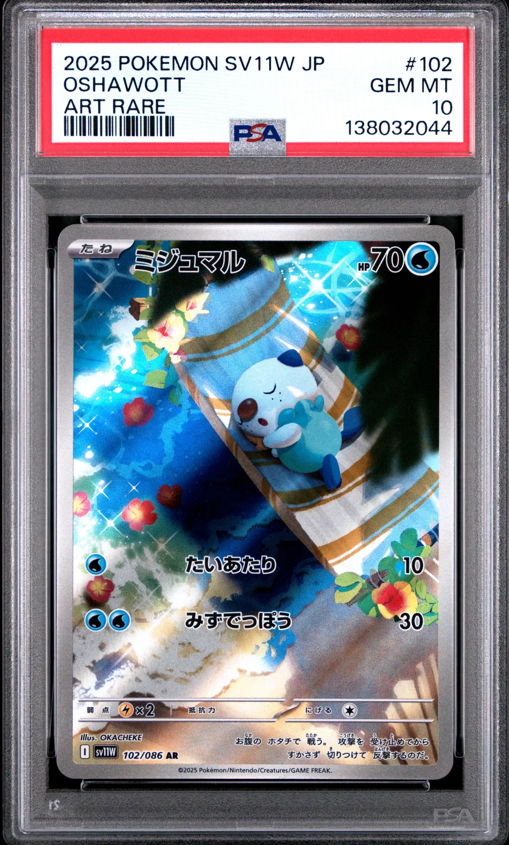 Oshawott card artwork