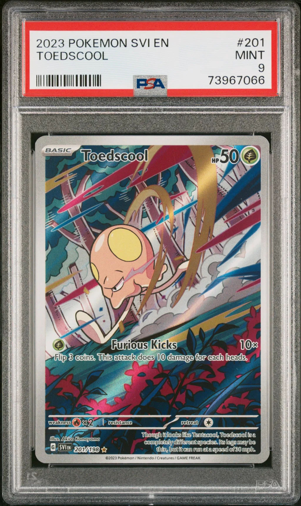 Toedscool card artwork