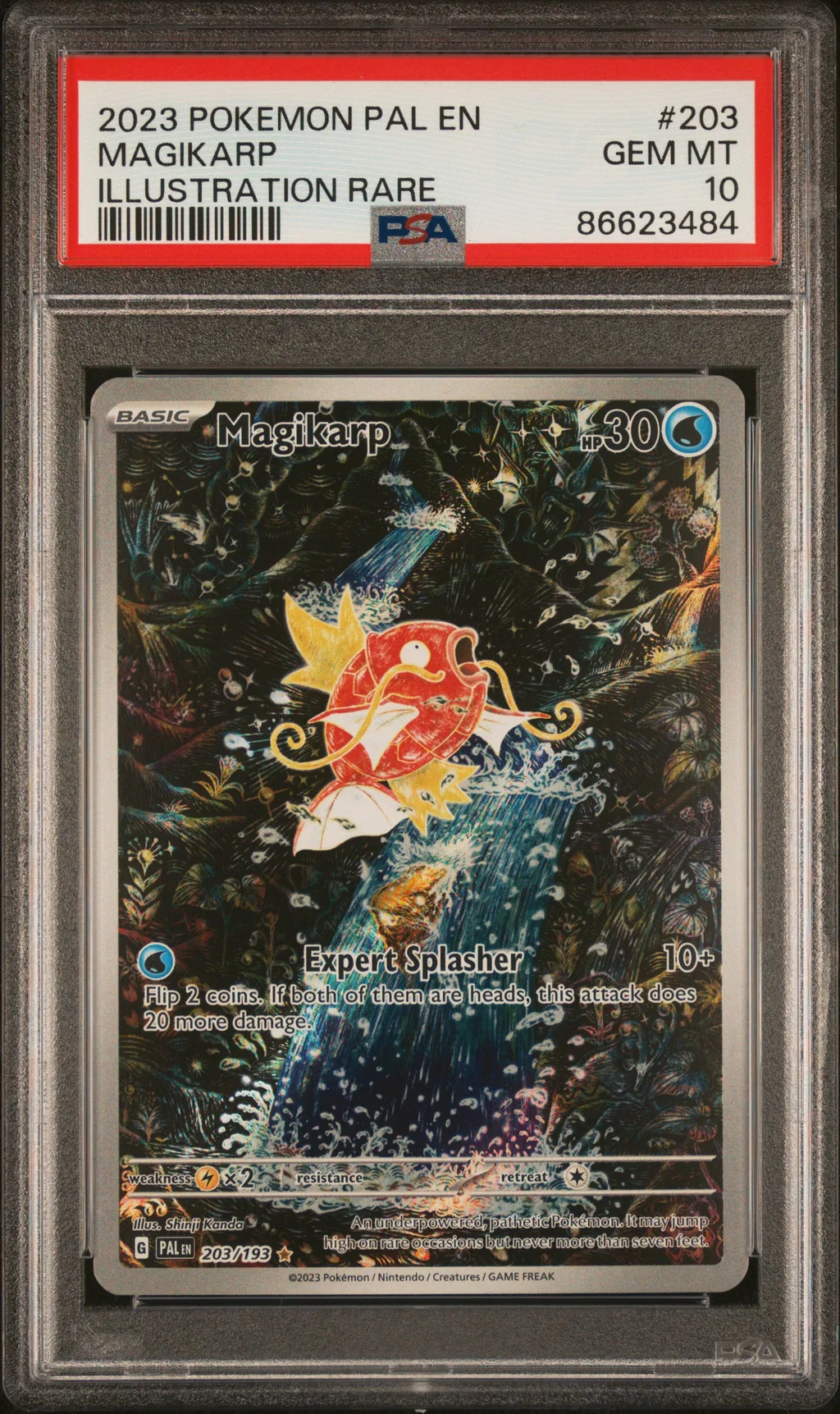 Magikarp card artwork