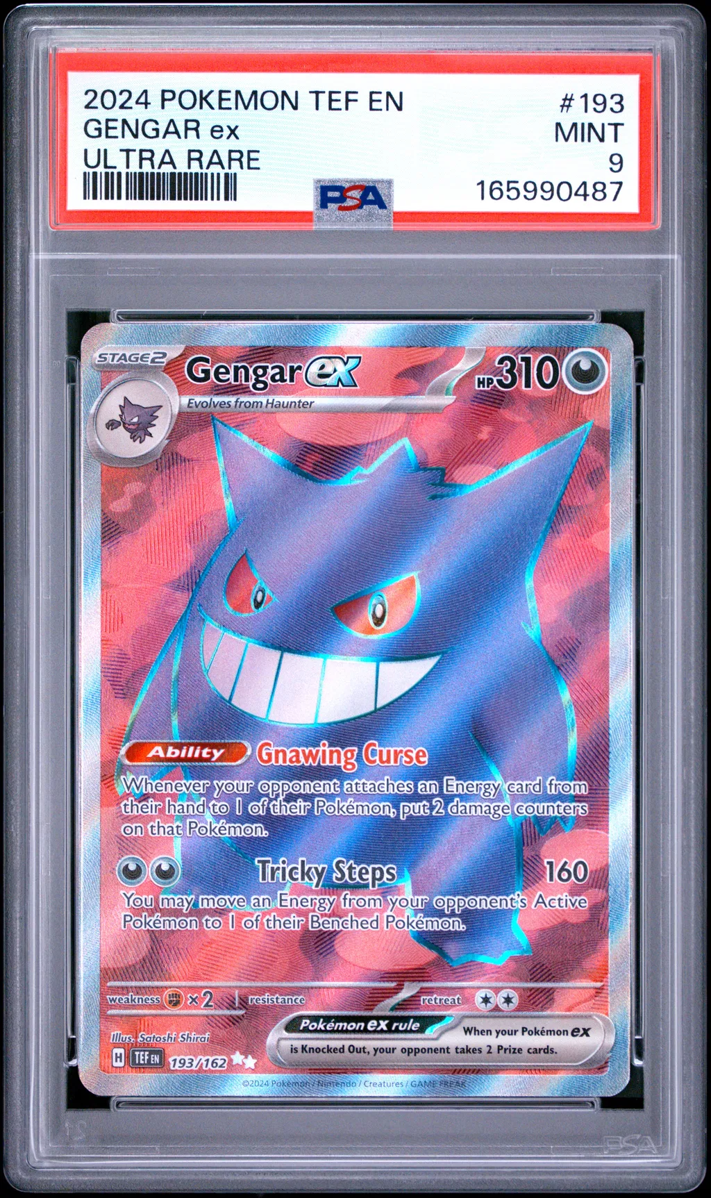 Gengar EX card artwork