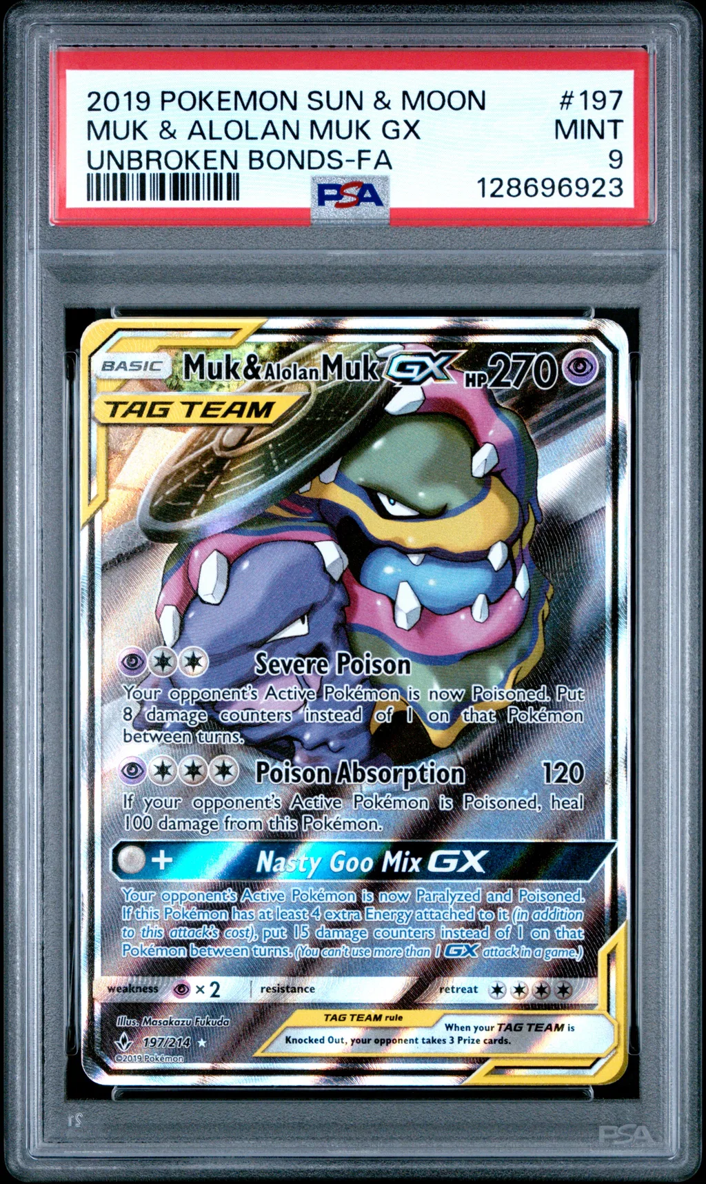 Full Art/Muk & Alolan Muk GX card artwork