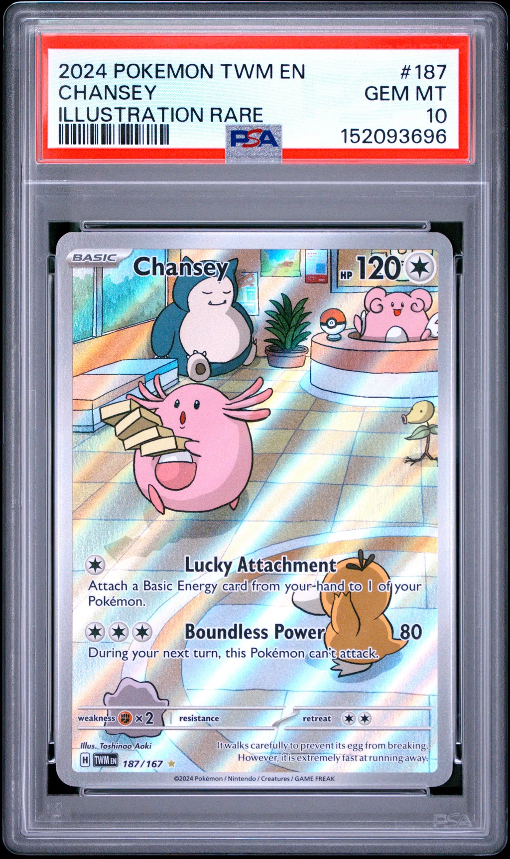 Chansey card artwork