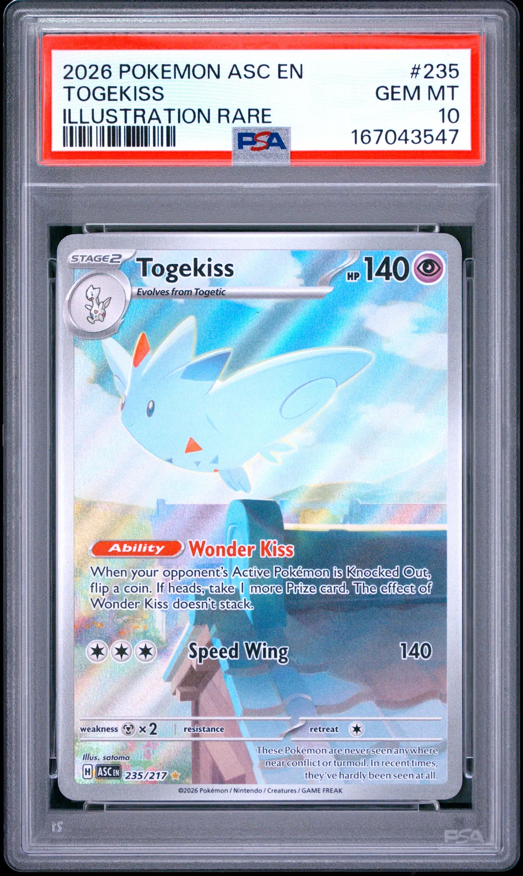 Togekiss card artwork