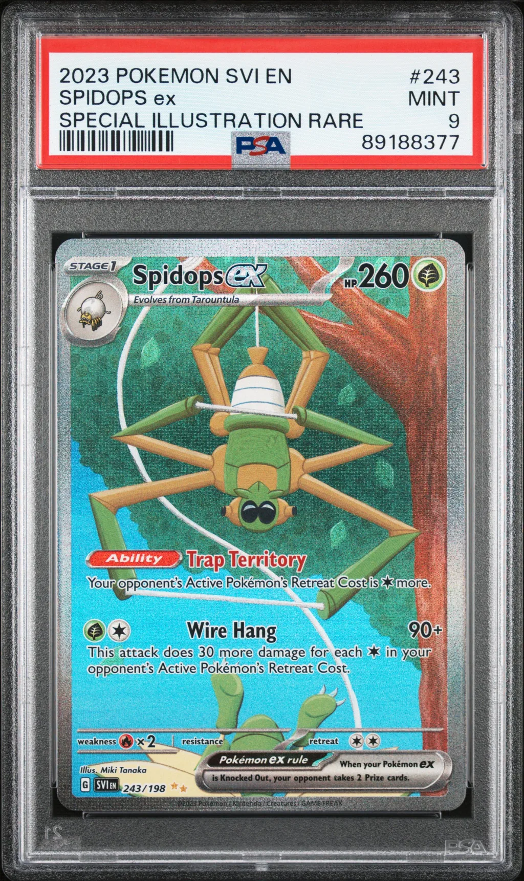 Spidops EX card artwork