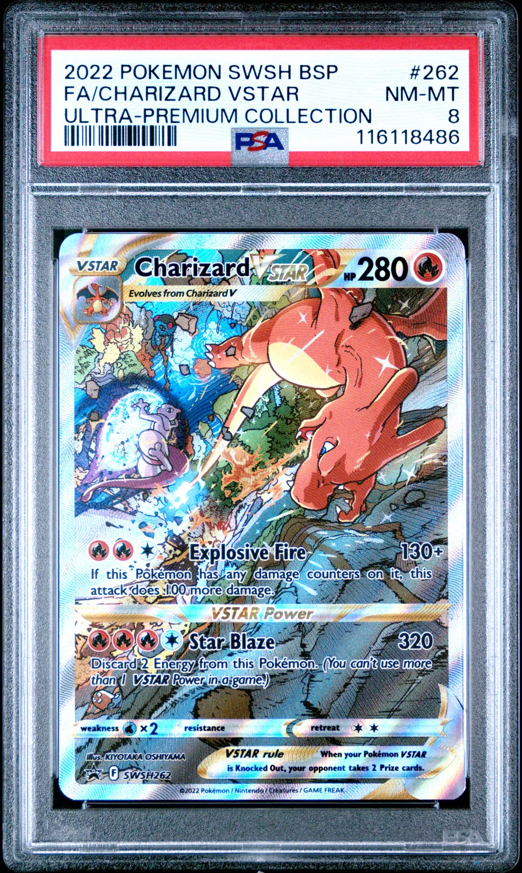 Full Art/Charizard Vstar card artwork