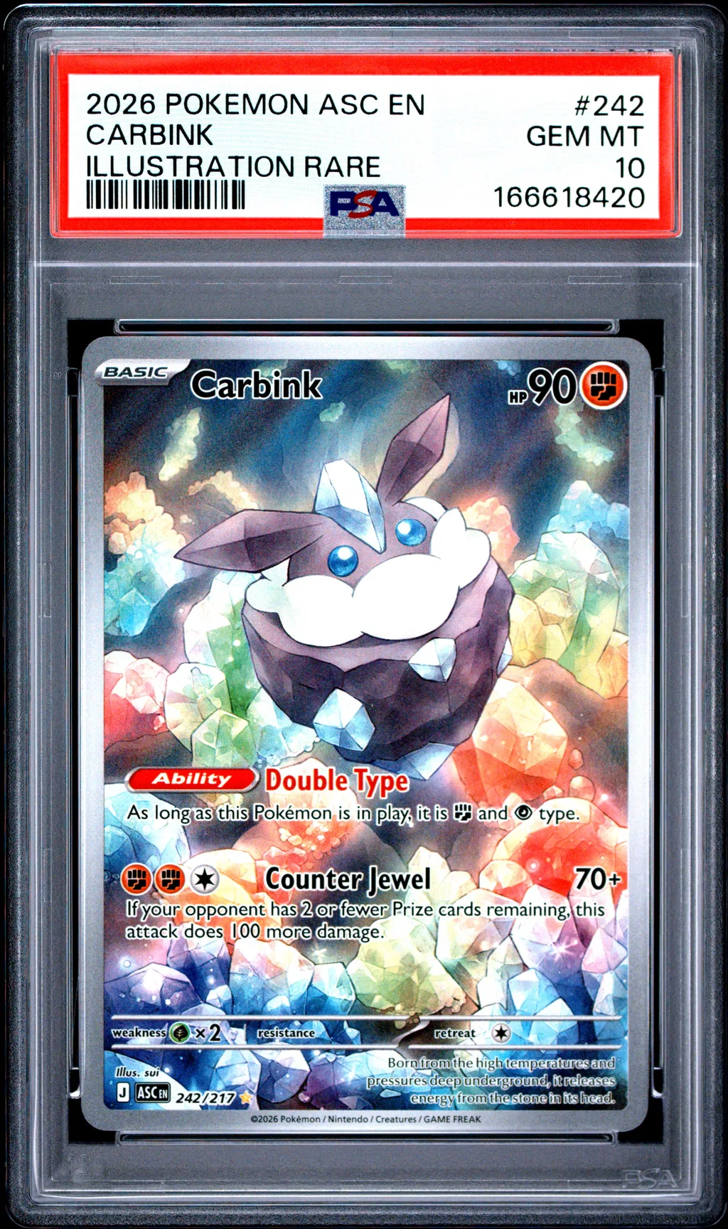 Carbink card artwork