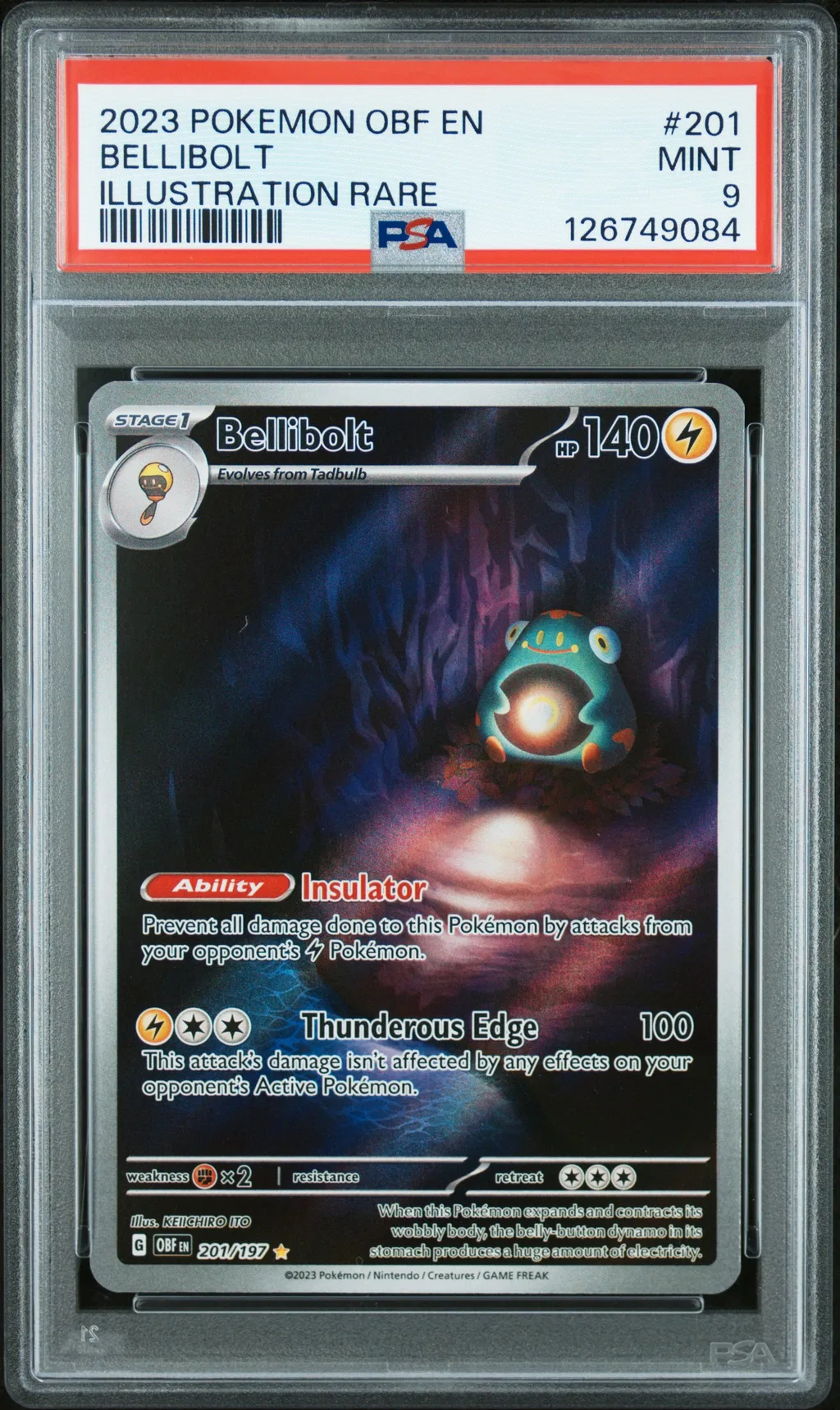 Bellibolt card artwork