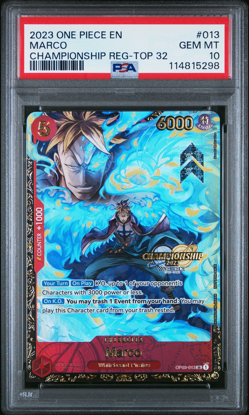 Marco card artwork